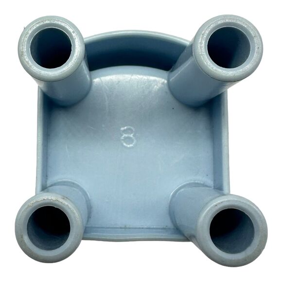 Vintage Little Tikes Doll House Blue Chair Replacement Part Piece - Picture 6 of 7